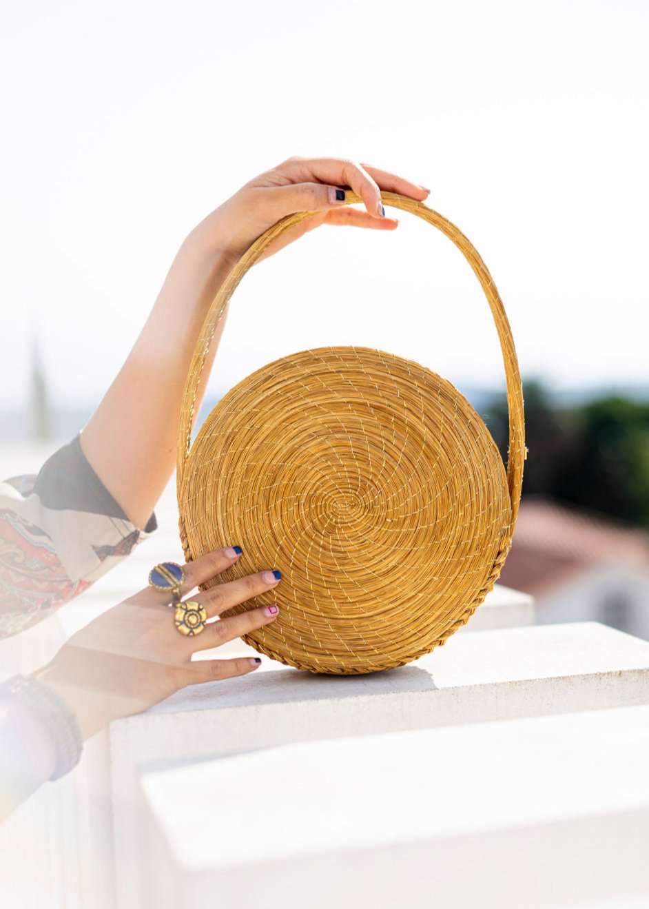 Marian Handbag - Rye Line