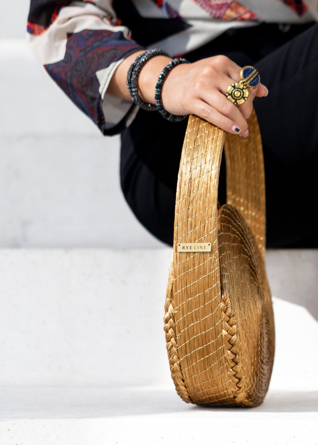 Marian Handbag - Rye Line