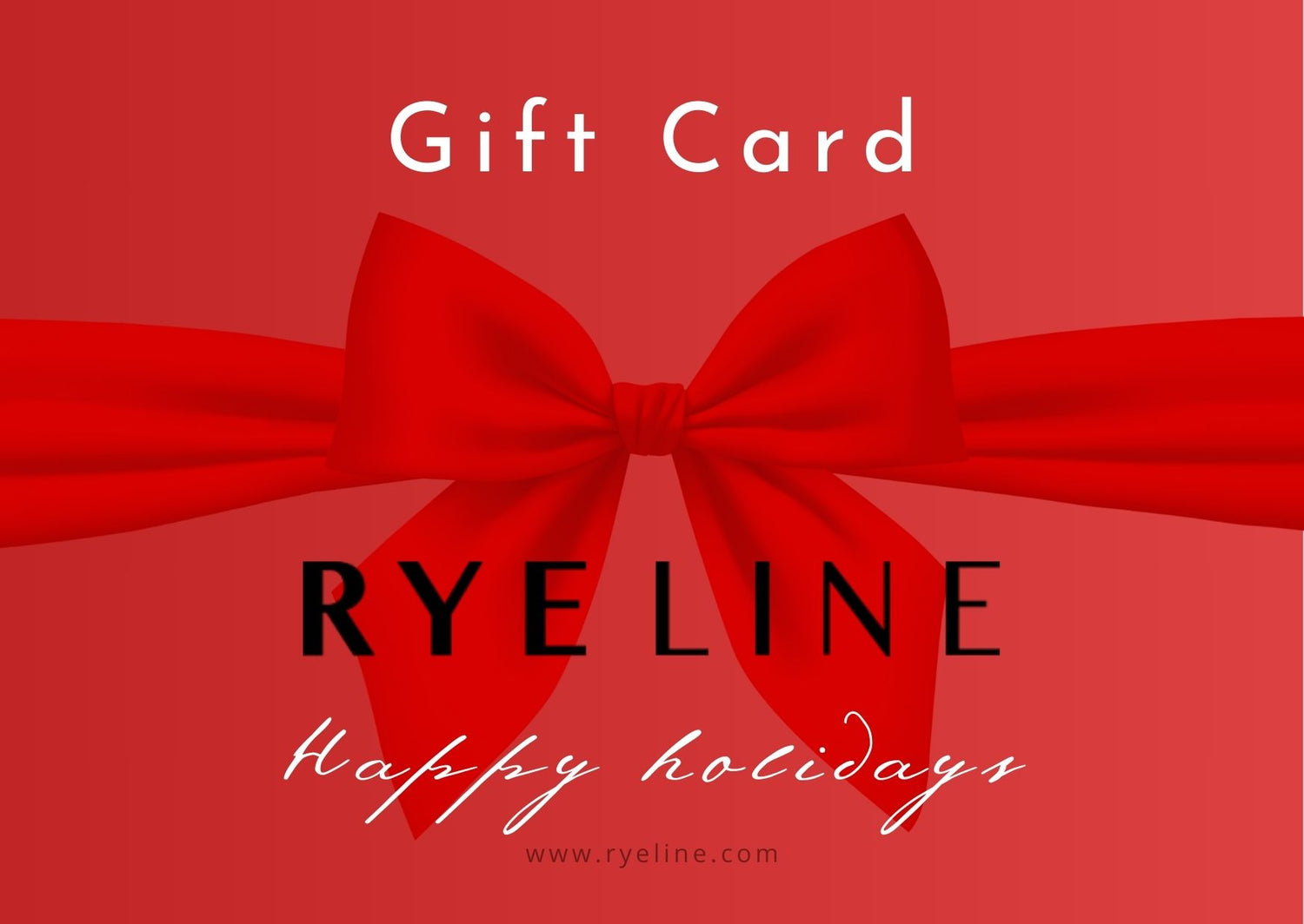 Gift Card Rye Line - Rye Line