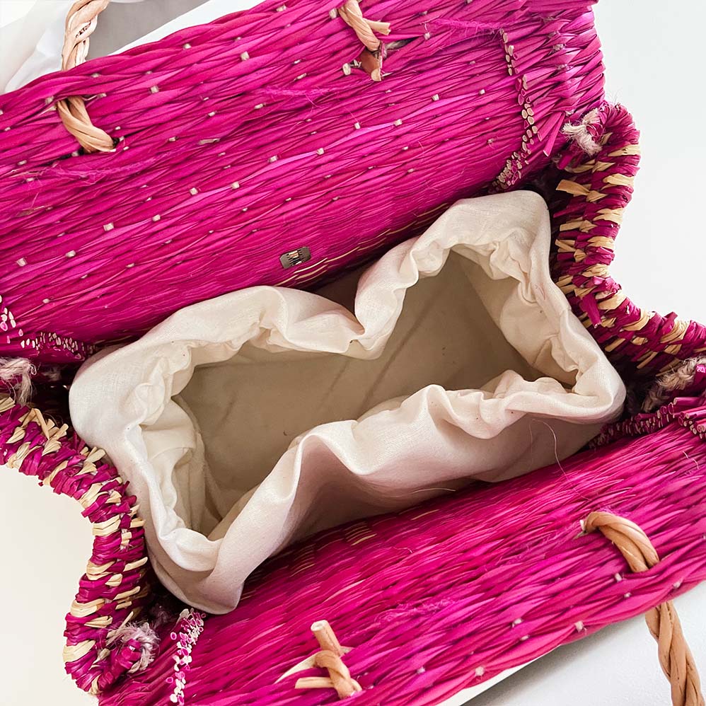 Camille Handbag - Rye Line