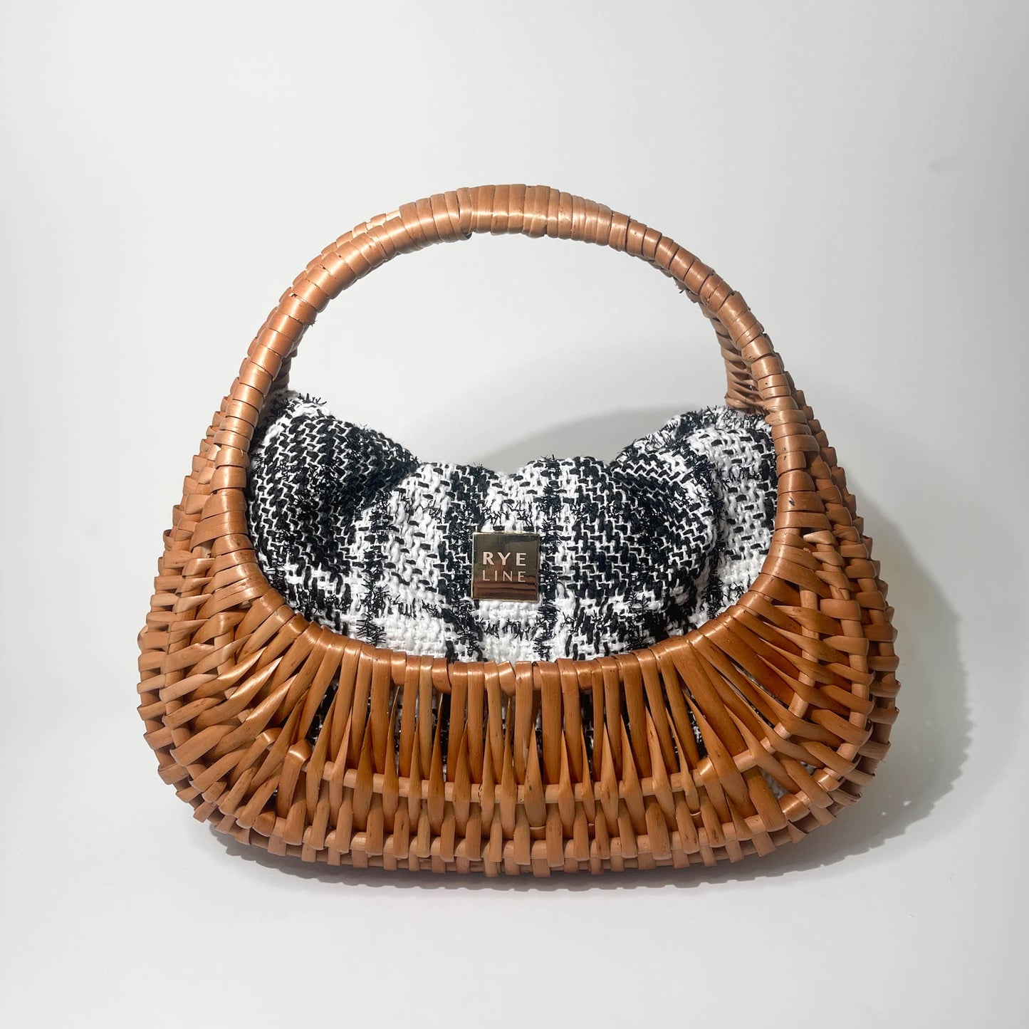 Villanelle Patterns Handbag - Rye Line