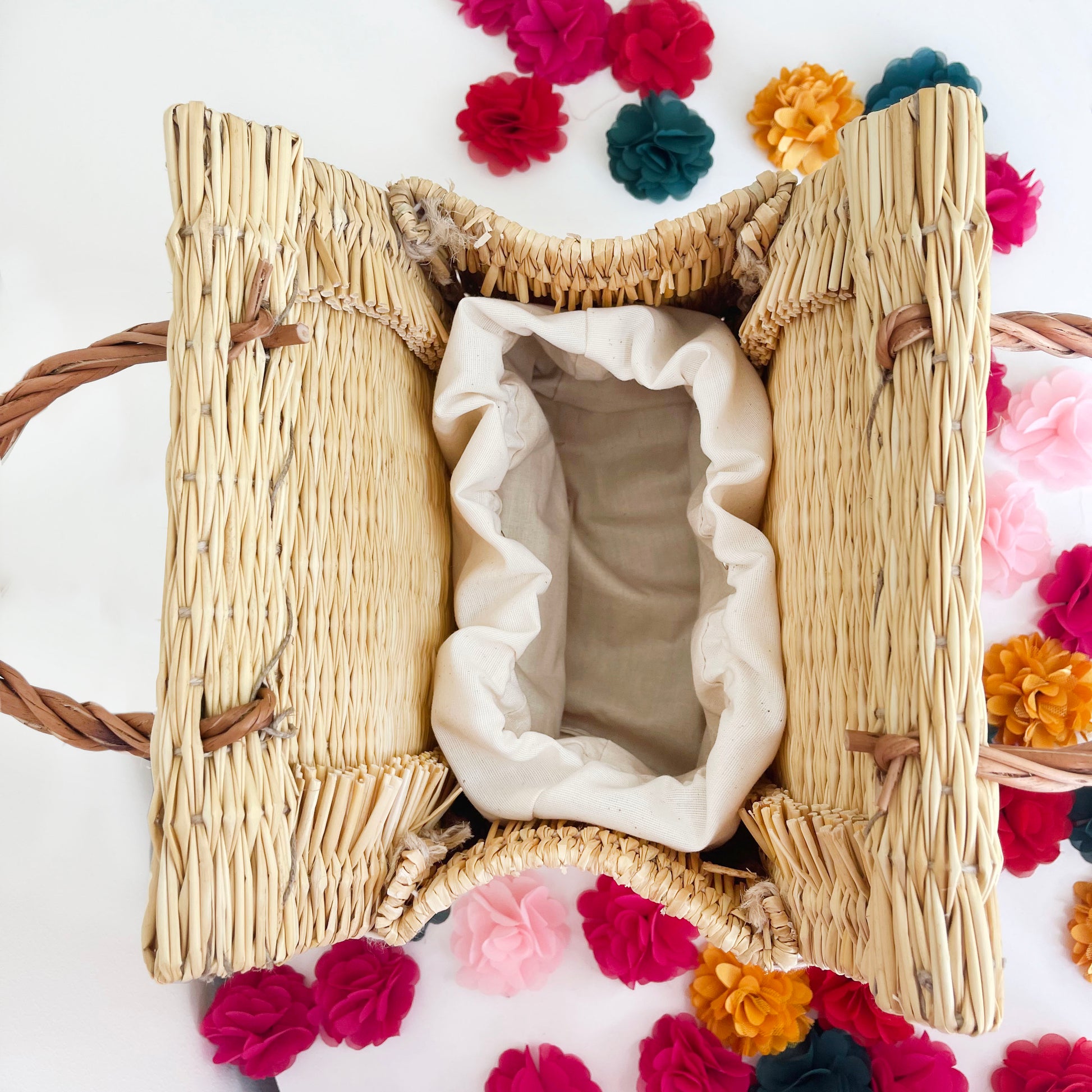 Maria Primavera Handbag - Rye Line