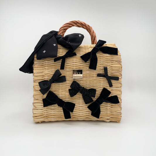 Maria Little Bows Handbag - Rye Line