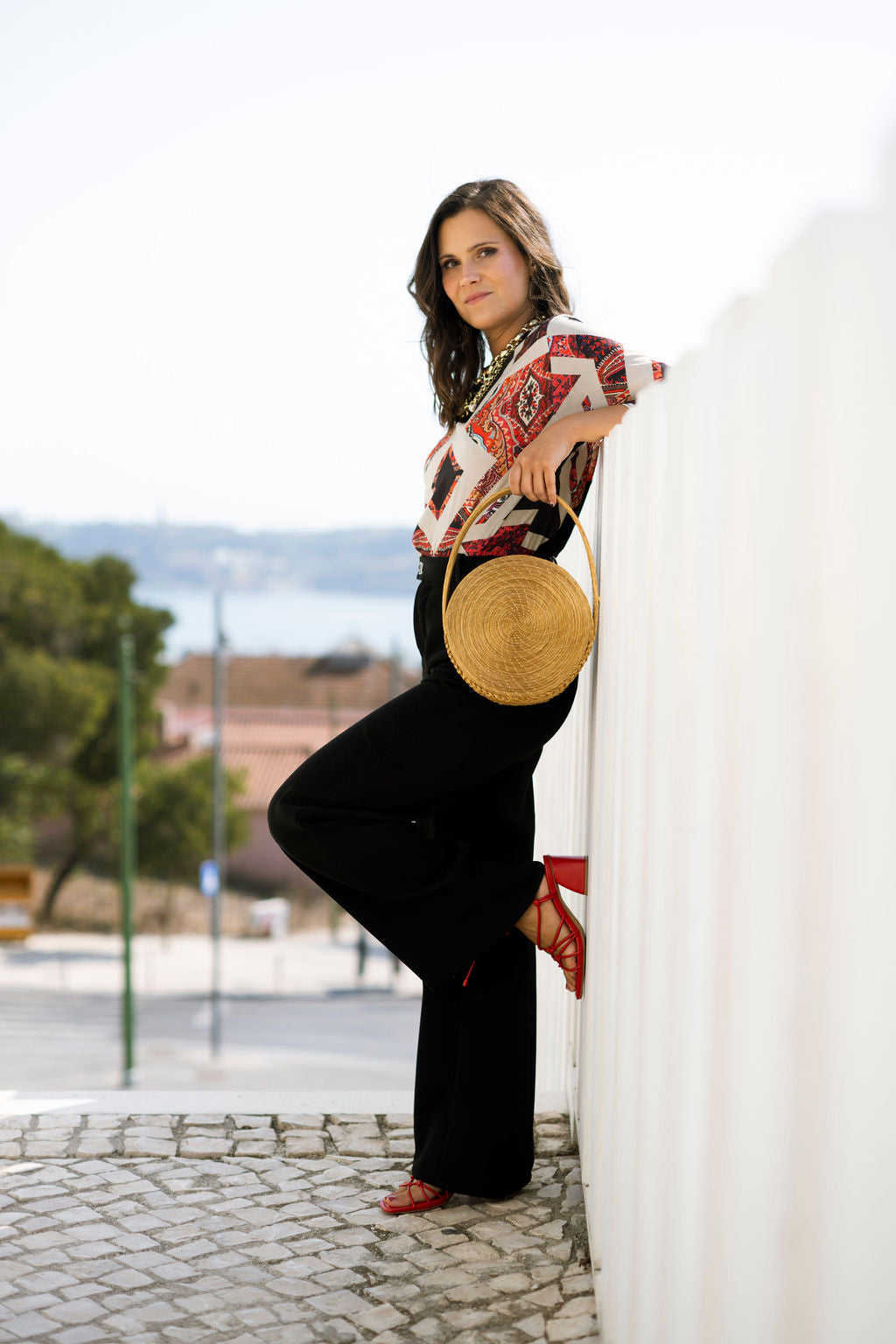 Marian Handbag - Rye Line